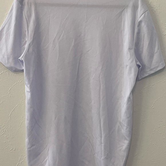 BUYJYA Men’s White Athletic T-Shirt Size Lightweight Training Activewear - Picture 6 of 6